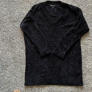 Express black sweater dress